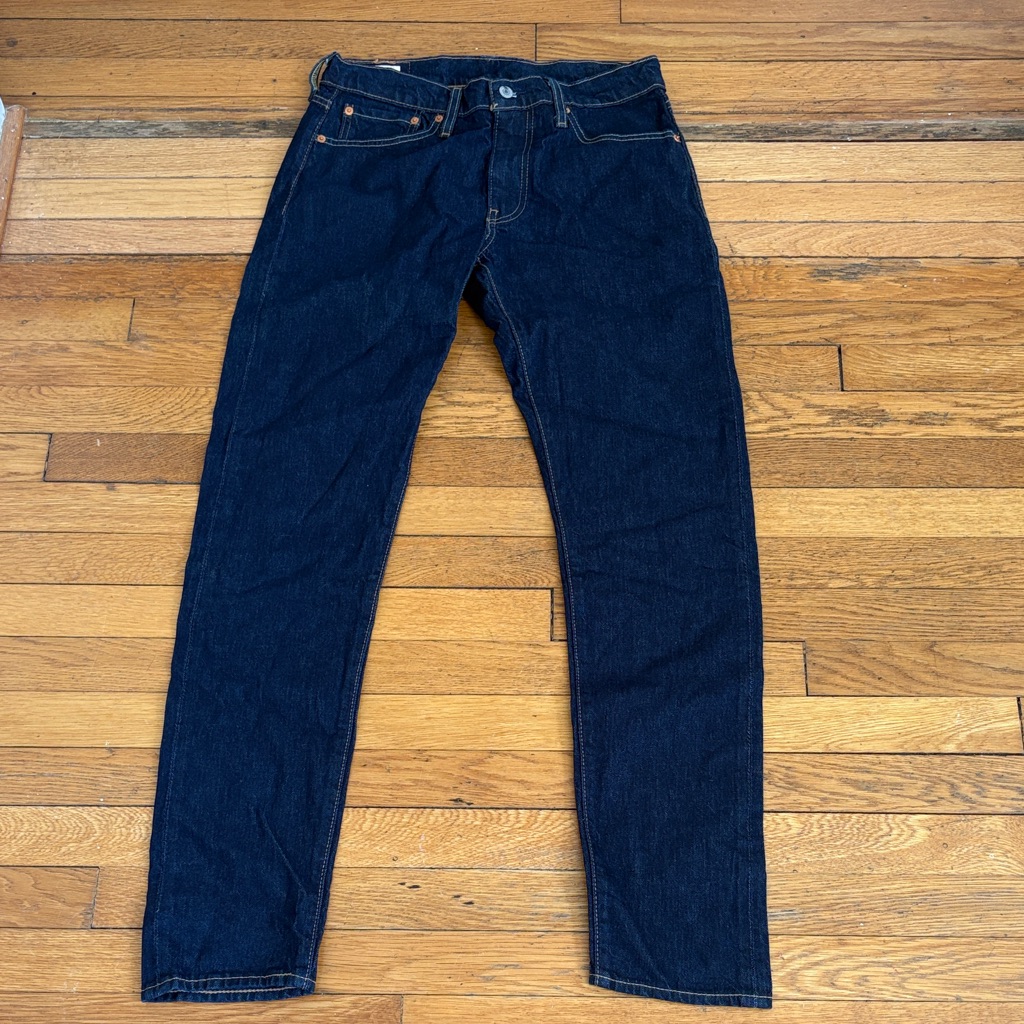 Levis Skinny Jeans In Dark Indigo Denim